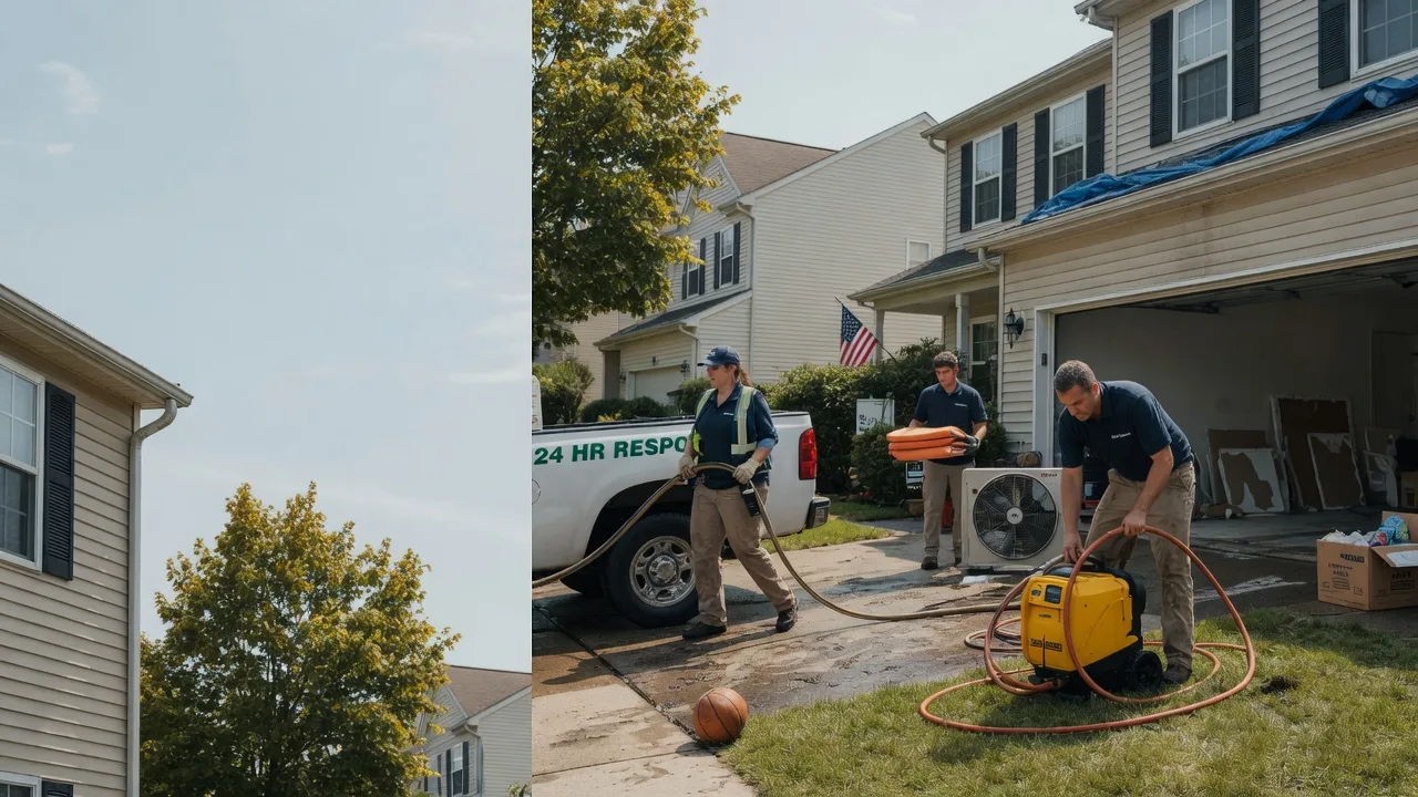 Emergency Water Damage Restoration in Sweet Valley, PA near me
